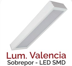 Lum. Valencia Sobrepor